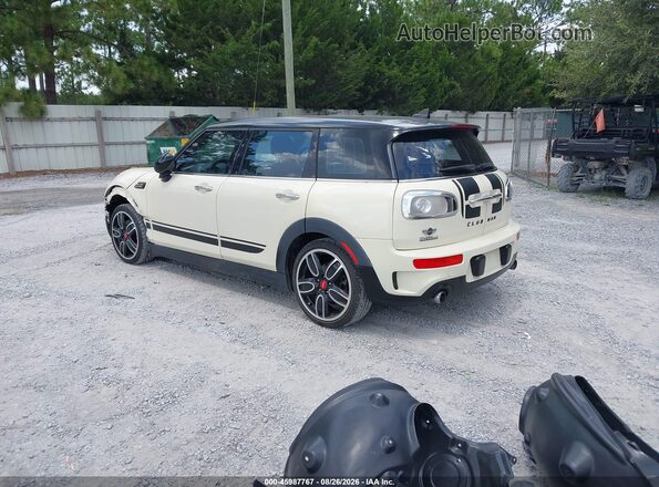 WMWLN9C32H2E49592 2017 MINI CLUBMAN Кремовый Задняя левая четверть