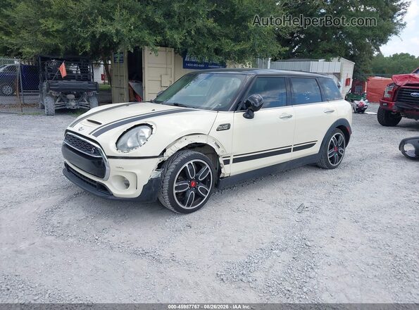 WMWLN9C32H2E49592 2017 MINI CLUBMAN Кремовый Передняя левая четверть