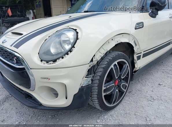 WMWLN9C32H2E49592 2017 MINI CLUBMAN Кремовый Вид спереди