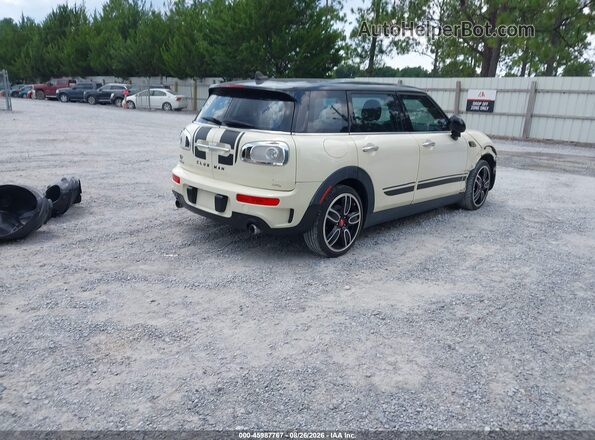 WMWLN9C32H2E49592 2017 MINI CLUBMAN Кремовый Задняя правая четверть