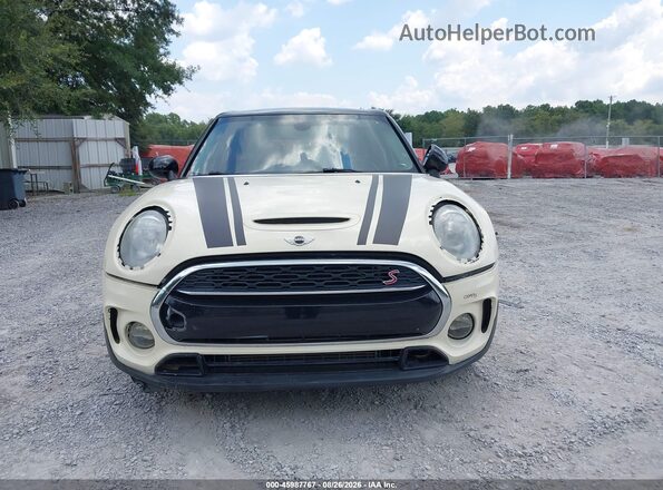 WMWLN9C32H2E49592 2017 MINI CLUBMAN Кремовый Вид задней части салона