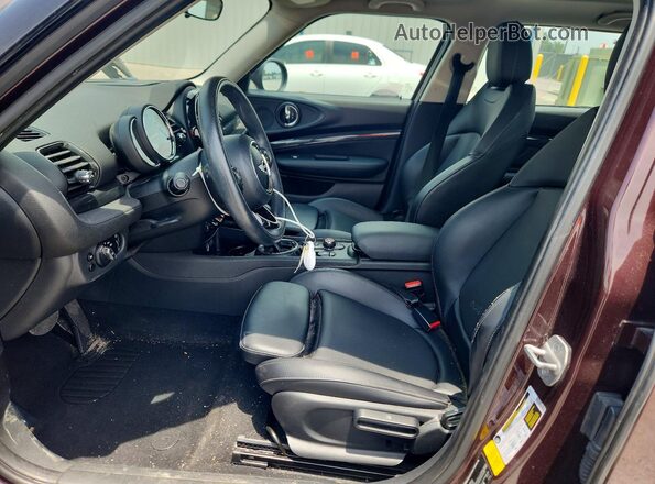 WMWLN9C3XH2E49727 2017 MINI COOPER Бордовый Вид салона спереди