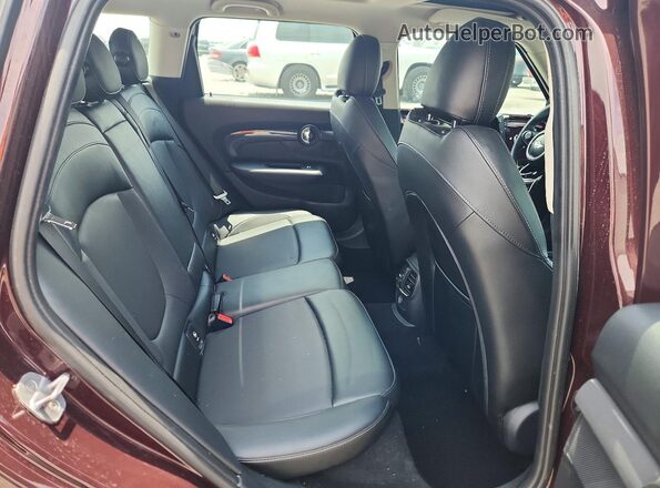 WMWLN9C3XH2E49727 2017 MINI COOPER Бордовый Вид задних сидений