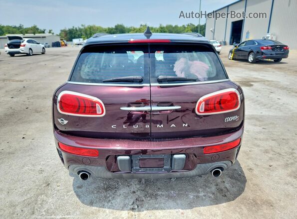 WMWLN9C3XH2E49727 2017 MINI COOPER Бордовый Вид сзади