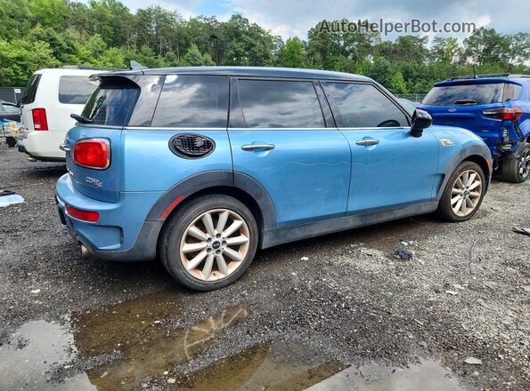 WMWLN9C54J2E50802 2018 MINI COOPER Синий Задняя правая четверть