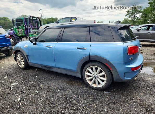 WMWLN9C54J2E50802 2018 MINI COOPER Синий Задняя левая четверть