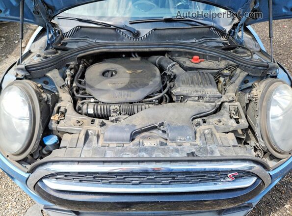 WMWLN9C54J2E50802 2018 MINI COOPER Синий Вид задней части салона