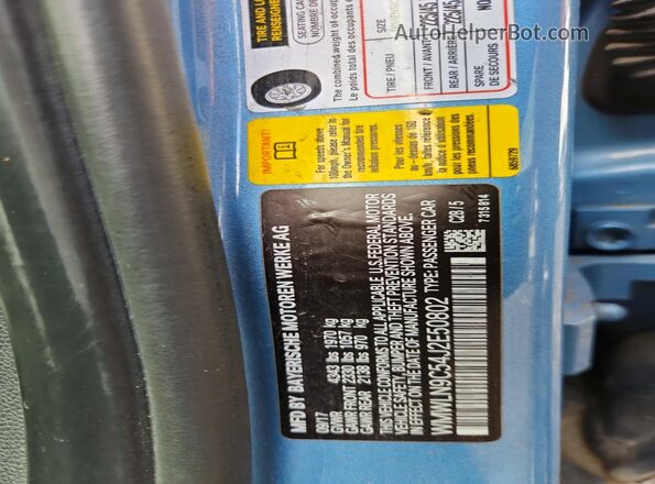 WMWLN9C54J2E50802 2018 MINI COOPER Синий Вид подкапотного пространства