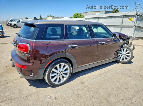 WMWLN9C57K2H60119 2019 MINI COOPER Burgundy Tył prawy