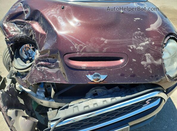 WMWLN9C57K2H60119 2019 MINI COOPER Burgundy Widok wnętrza z tyłu