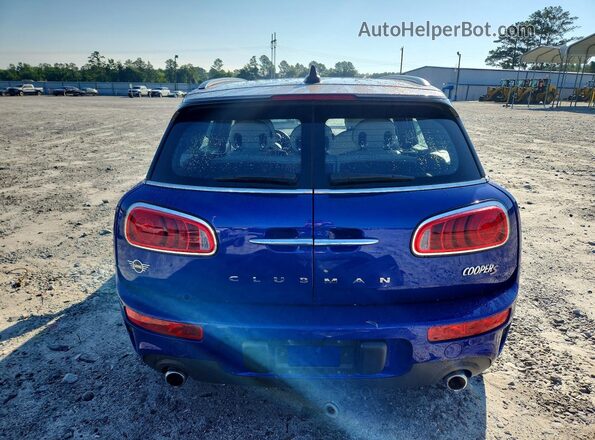 WMWLN9C58K2H59917 2019 MINI COOPER Синий Вид сзади