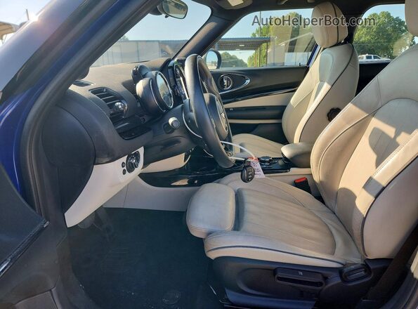 WMWLN9C58K2H59917 2019 MINI COOPER Синий Вид салона спереди