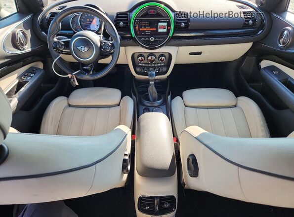 WMWLN9C58K2H59917 2019 MINI COOPER Синий Вид панели приборов