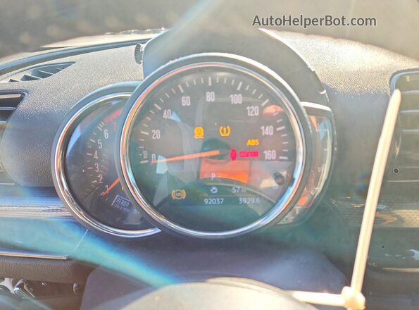WMWLN9C58K2H59917 2019 MINI COOPER Синий Вид щитка приборов