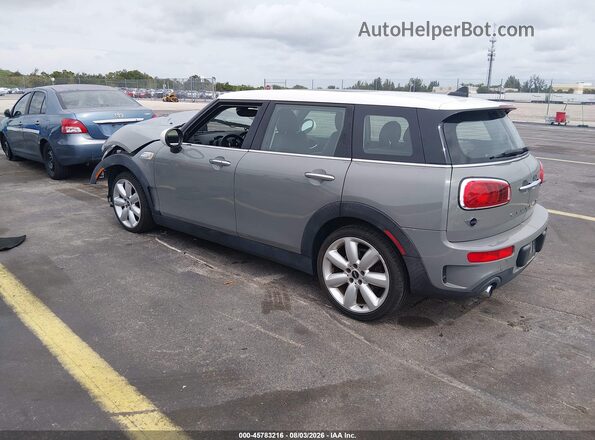 WMWLN9C59K2H60039 2019 MINI CLUBMAN Gray Հետևի ձախ