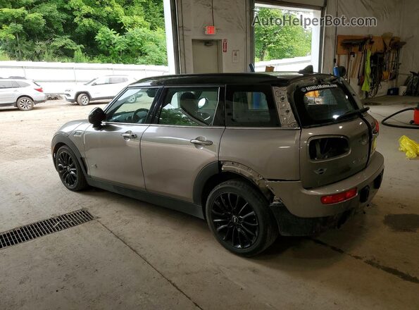 WMWLU1C32H2F28569 2017 MINI COOPER Серебряный Задняя левая четверть