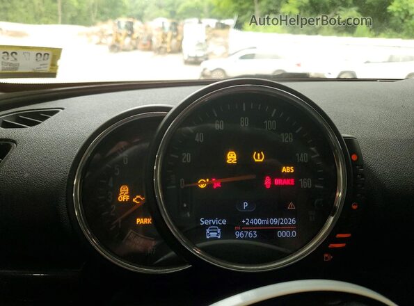 WMWLU1C32H2F28569 2017 MINI COOPER Серебряный Вид щитка приборов
