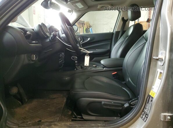 WMWLU1C32H2F28569 2017 MINI COOPER Серебряный Вид салона спереди
