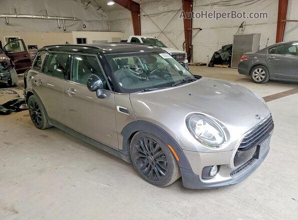 WMWLU1C32H2F28569 2017 MINI COOPER Серебряный Передняя правая четверть