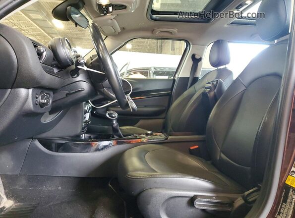 WMWLU1C55K2F30101 2019 MINI COOPER Темно-бордовый Вид салона спереди