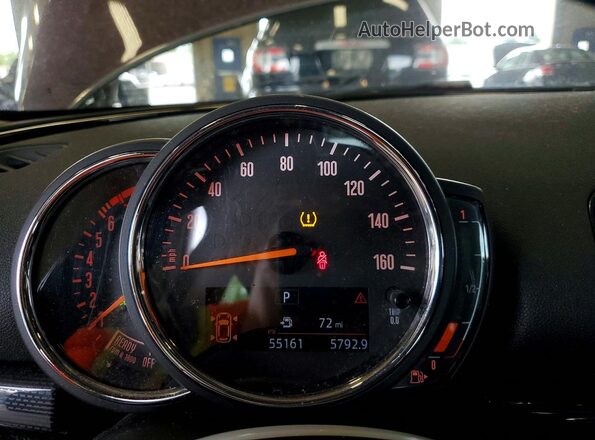 WMWLU1C55K2F30101 2019 MINI COOPER Темно-бордовый Вид задних сидений