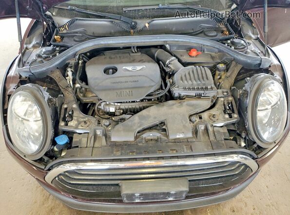 WMWLU1C55K2F30101 2019 MINI COOPER Темно-бордовый 