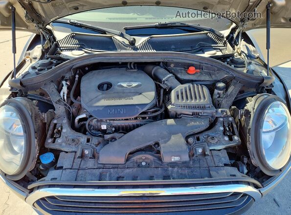 WMWLU1C56H2F27460 2017 MINI COOPER Gray Widok wnętrza z tyłu