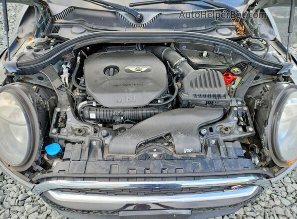 WMWLU5C35H2E84252 2017 MINI COOPER Gray ძრავის განყოფილების ხედი