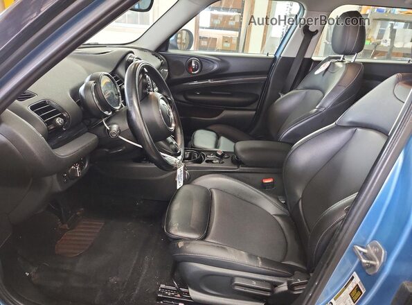 WMWLU5C52J2G03432 2018 MINI COOPER Синий Вид салона спереди