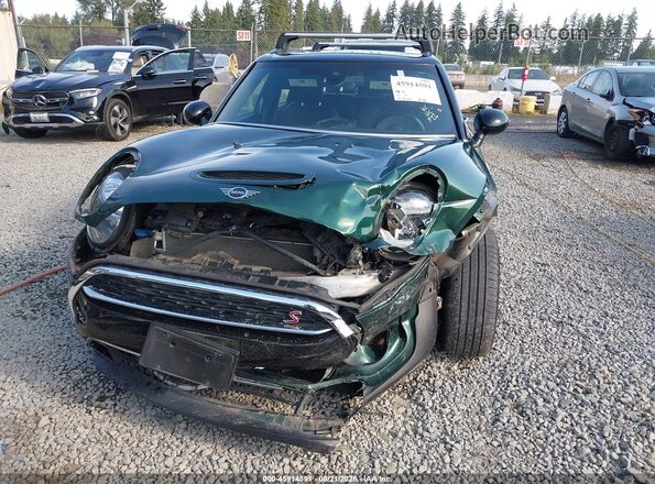 WMWLU5C53K2G03733 2019 MINI CLUBMAN Green Front view