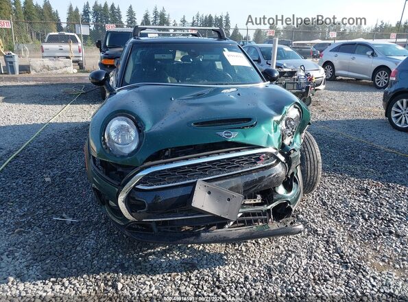 WMWLU5C53K2G03733 2019 MINI CLUBMAN Green Rear interior view