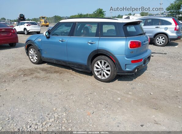WMWLU5C55H2C45561 2017 MINI CLUBMAN Blue Հետևի ձախ