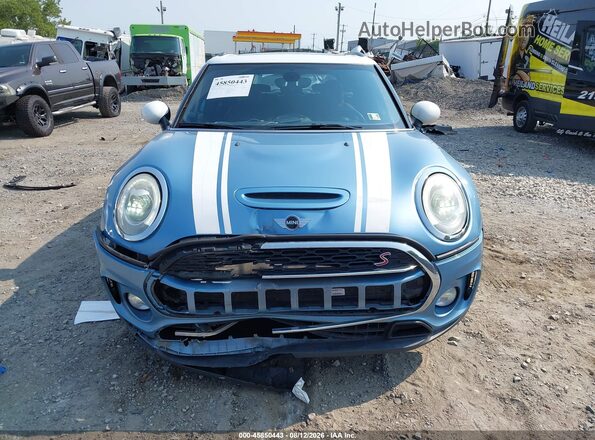 WMWLU5C55H2C45561 2017 MINI CLUBMAN Blue Դիմացի տեսք