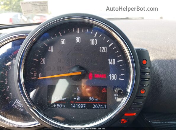 WMWLU5C55H2C45561 2017 MINI CLUBMAN Blue Հետևի նստատեղերի տեսք