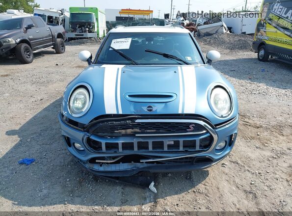 WMWLU5C55H2C45561 2017 MINI CLUBMAN Blue Սարքավորումների վահանակի տեսք