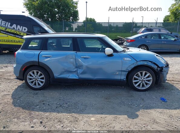 WMWLU5C55H2C45561 2017 MINI CLUBMAN Blue Սալոնի հետևի տեսք