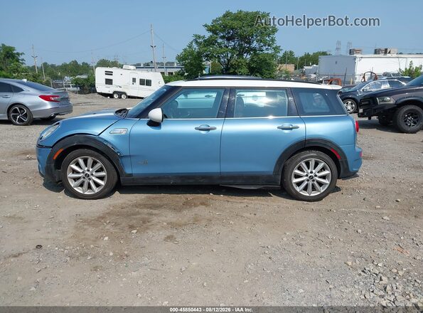 WMWLU5C55H2C45561 2017 MINI CLUBMAN Blue Սալոնի 360 աստիճան տեսք