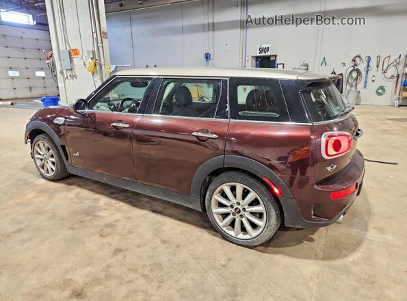 WMWLU5C56H2E80812 2017 MINI COOPER Maroon Rear left