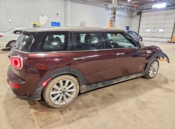 WMWLU5C56H2E80812 2017 MINI COOPER Maroon Rear right