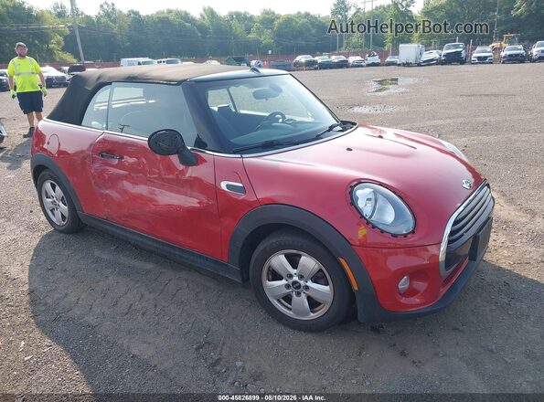 WMWWG5C30H3C99489 2017 MINI CONVERTIBLE Red Դիմացի տեսք