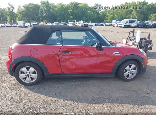 WMWWG5C30H3C99489 2017 MINI CONVERTIBLE Red Սալոնի հետևի տեսք