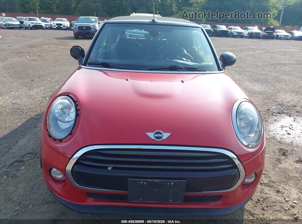 WMWWG5C30H3C99489 2017 MINI CONVERTIBLE Red Սարքավորումների վահանակի տեսք
