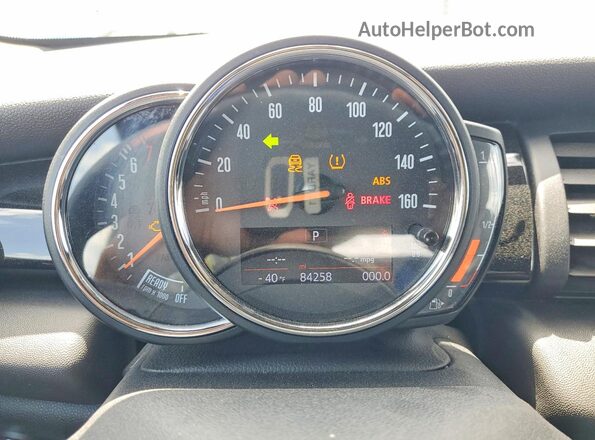 WMWWG5C53K3H08495 2019 MINI COOPER Blue Vista del cuadro de instrumentos
