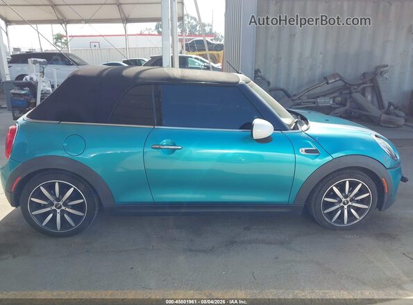 WMWWG5C55G3C18924 2016 MINI CONVERTIBLE Turquoise Vista interior trasera