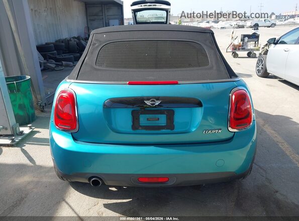 WMWWG5C55G3C18924 2016 MINI CONVERTIBLE Turquoise 
