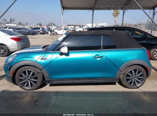 WMWWG5C55G3C18924 2016 MINI CONVERTIBLE Turquoise Vista interior de 360 grados