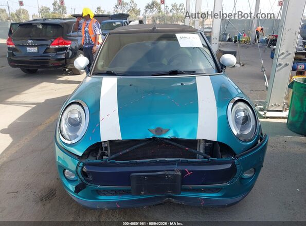 WMWWG5C55G3C18924 2016 MINI CONVERTIBLE Turquoise Vista del cuadro de instrumentos