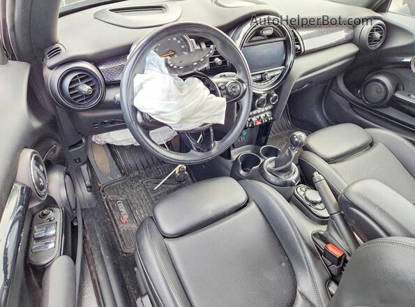 WMWWG9C36H3D22474 2017 MINI COOPER Зеленый Вид панели приборов