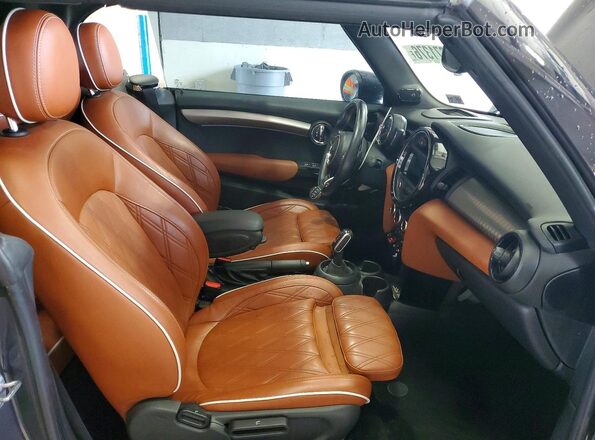 WMWWJ5C03L3L10806 2020 MINI COOPER Charcoal Front interior view