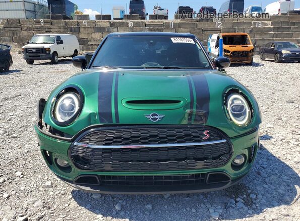 WMWXJ1C06M2P12050 2021 MINI COOPER Green Vista frontal